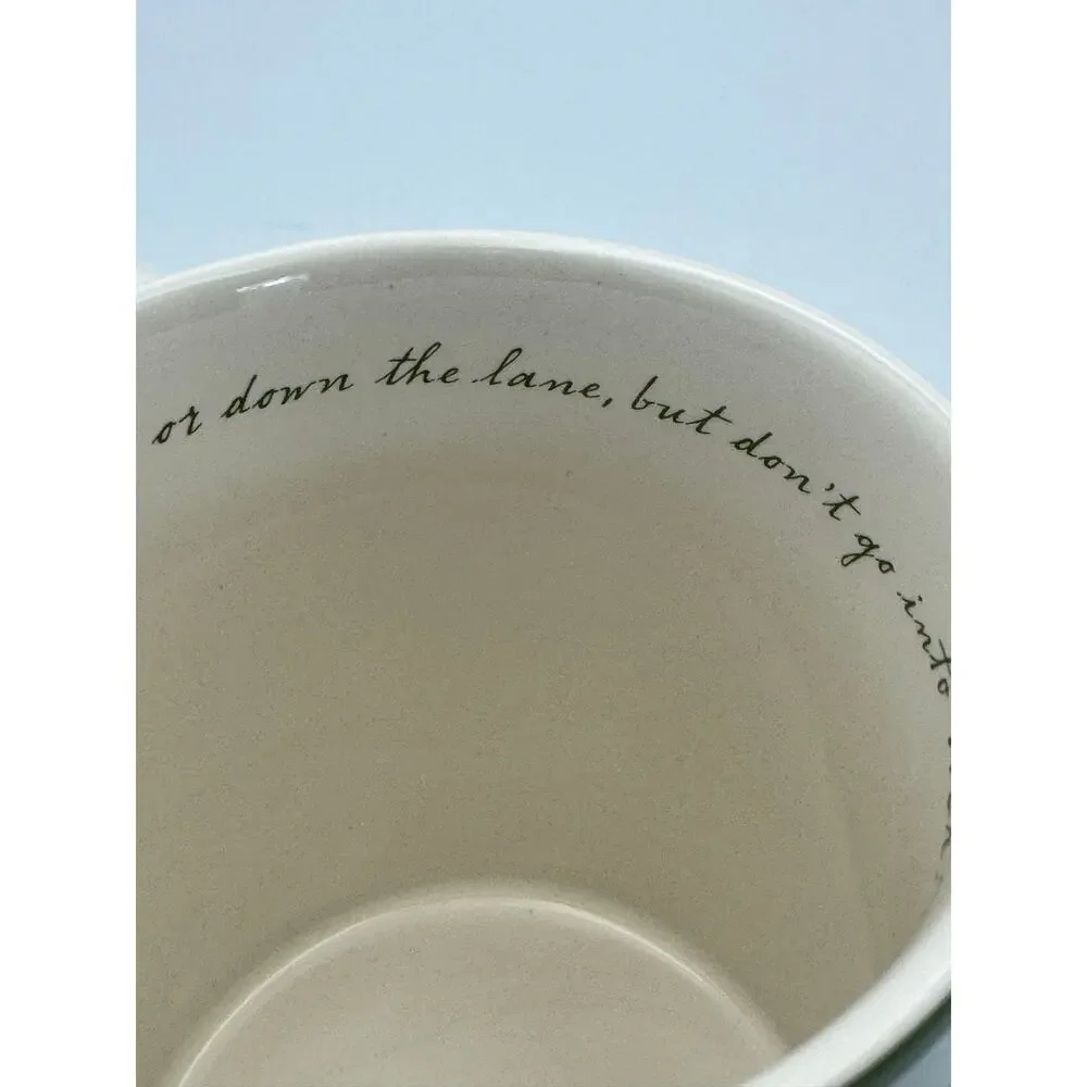 Williams Sonoma Peter Rabbit Mug Beatrix Potter Ceramic Coffee Cup Robin Spade